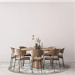 Kerek szőnyeg - Eden (többszínű)