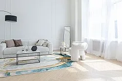 Ovális szőnyeg - Emery (kék)