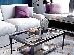 Wilton szőnyeg - Genova (szürke/fehér/arany)