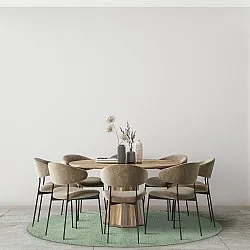 Kerek szőnyeg - Hamilton (zöld)