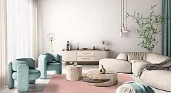 Gyapjúszőnyeg - Hamilton (Coral Pink)