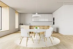 Kerek szőnyeg - Hamilton (Pearled Ivory)