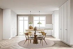 Kerek szőnyeg - Hamilton (Silver Grey)