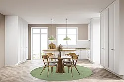 Kerek szőnyeg - Hamilton (Chive)