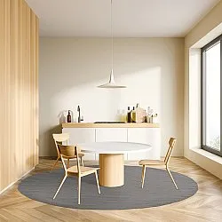 Kerek szőnyeg - Hamilton (Steeple Grey)