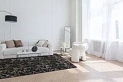 Wilton szőnyeg - Alden (fekete/arany)