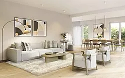 Gyapjúszőnyeg - Ives (bézs)