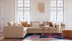 Wilton szőnyeg - Jade (sötétkék/rózsaszín)