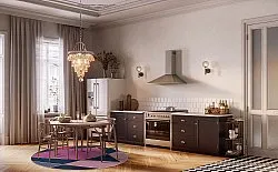 Kerek szőnyeg - Jade (sötétkék/rózsaszín)