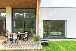 Kerek szőnyeg - Indoor/Outdoor Dakota (bézs)