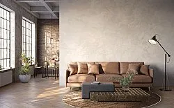 Kerek szőnyeg - Junes (arany)