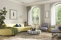 Kerek szőnyeg - Kebira (bezs)