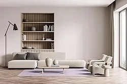 Gyapjúszőnyeg - Hamilton (világoslila)