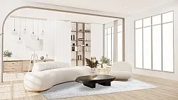 Wilton szőnyeg - Santi (világosszürke/fehér)