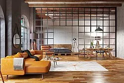 Wilton szőnyeg - Bellizzi (offwhite/narancssárga)