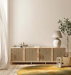 Kerek szőnyegek - Aranga Super Soft Fur (okker)