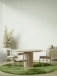 Kerek szőnyegek - Aranga Super Soft Fur (olíva zöld)