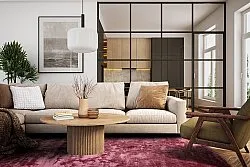 Shaggy szőnyeg - Aranga Super Soft Fur (rózsaszín)