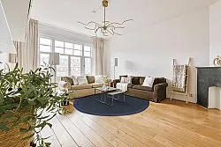 Kerek szizál szőnyeg - Agave (sötétkék)