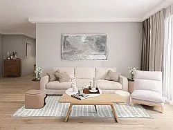 Shaggy Indoor-Outdoor - Kendall (krém/szürke)