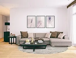 Kerek szőnyeg - Indoor/Outdoor Baldwin (krém/bézs)