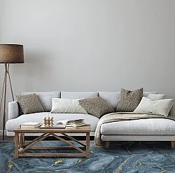 Wilton szőnyeg - Storm (kék/arany)