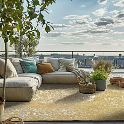 Beltéri és kültéri szőnyeg - Ellstin (sárga)