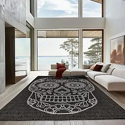 Beltéri és kültéri szőnyeg - Raylan (fekete)