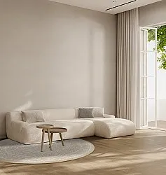 Kerek szőnyeg - Vivian (bezs)