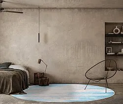 Kerek szőnyeg - Zarzi (türkiz)