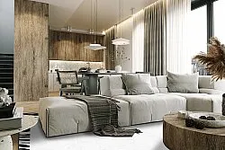 Wilton szőnyeg - Zebra boarder (fekete/fehér)