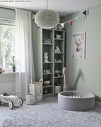 Kerek szőnyegek - Cosy (ezüst)