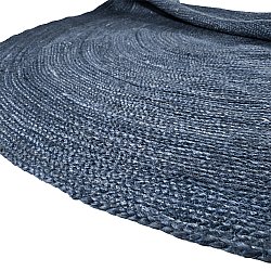 Kerek jutaszőnyeg - Amasia (kék)