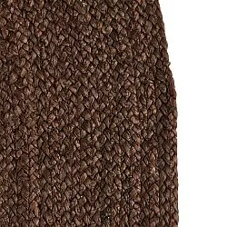 Kerek jutaszőnyeg - Amasia (barna)