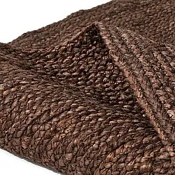 Kerek jutaszőnyeg - Amasia (barna)