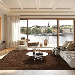 Zsákruha szőnyeg - Amasia (barna)