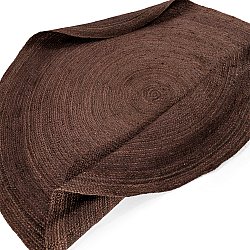 Kerek jutaszőnyeg - Amasia (kávé)