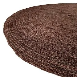 Kerek jutaszőnyeg - Amasia (kávé)