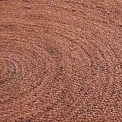 Kerek jutaszőnyeg - Amasia (gesztenye)