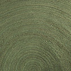 Kerek jutaszőnyeg - Amasia (katonai zöld)