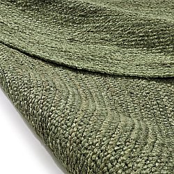 Kerek jutaszőnyeg - Amasia (katonai zöld)