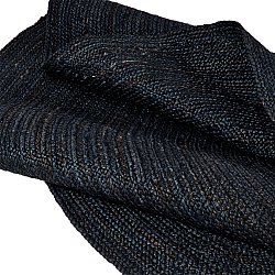 Kerek jutaszőnyeg - Amasia (sötétkék)