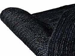 Kerek jutaszőnyeg - Amasia (sötétkék)