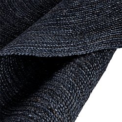 Kerek jutaszőnyeg - Amasia (sötétkék)