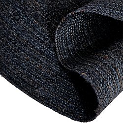 Kerek jutaszőnyeg - Amasia (sötétkék)