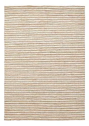 Zsákruha szőnyeg - Howrah Braided Jute (természet/fehér)