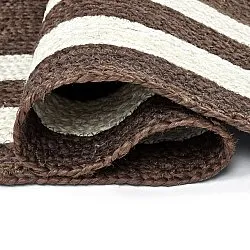 Zsákruha szőnyeg - Jessore (barna/fehér)