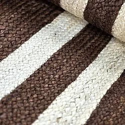 Zsákruha szőnyeg - Jessore (barna/fehér)