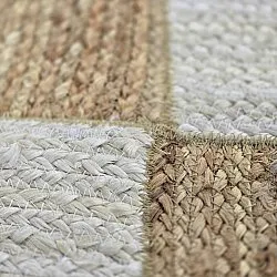 Zsákruha szőnyeg - Khulna (természet/fehér)