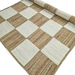 Zsákruha szőnyeg - Khulna (természet/fehér)